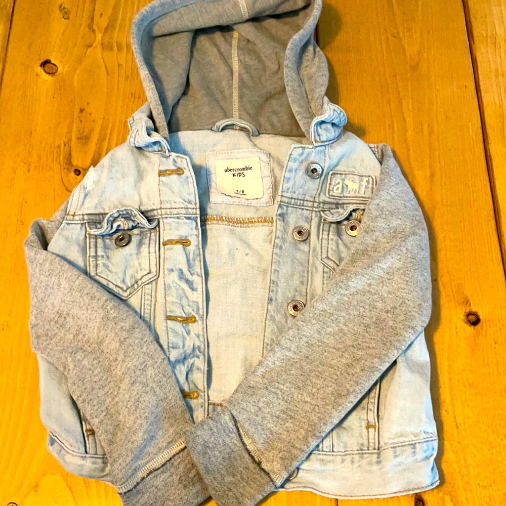 Abercrombie kids Jean jacket